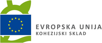 Logo od Evropske Unije Kohezijskega sklada